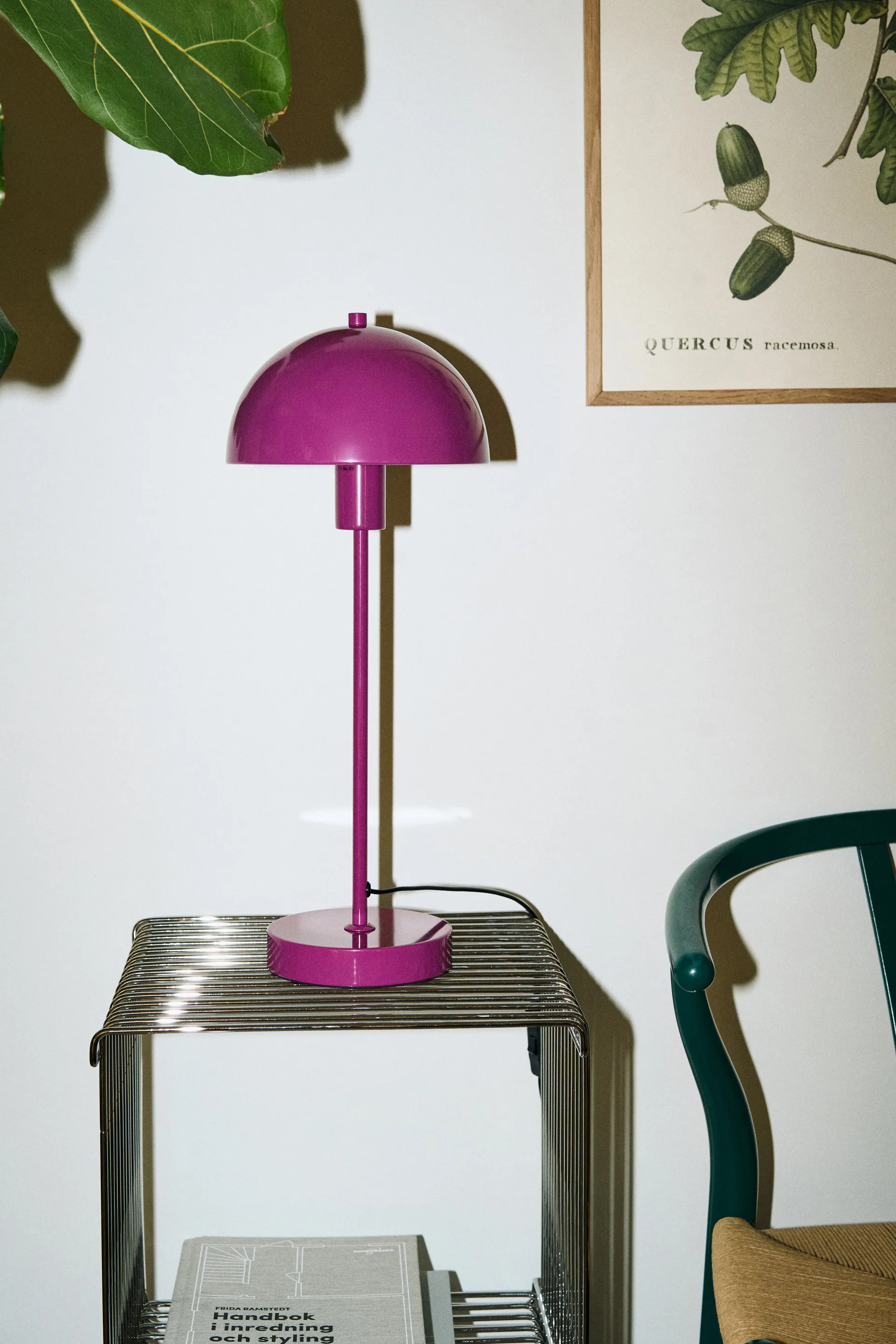 Vienda επιτραπέζιο φωτιστικό Ø 50 cm, Dragon purple Herstal