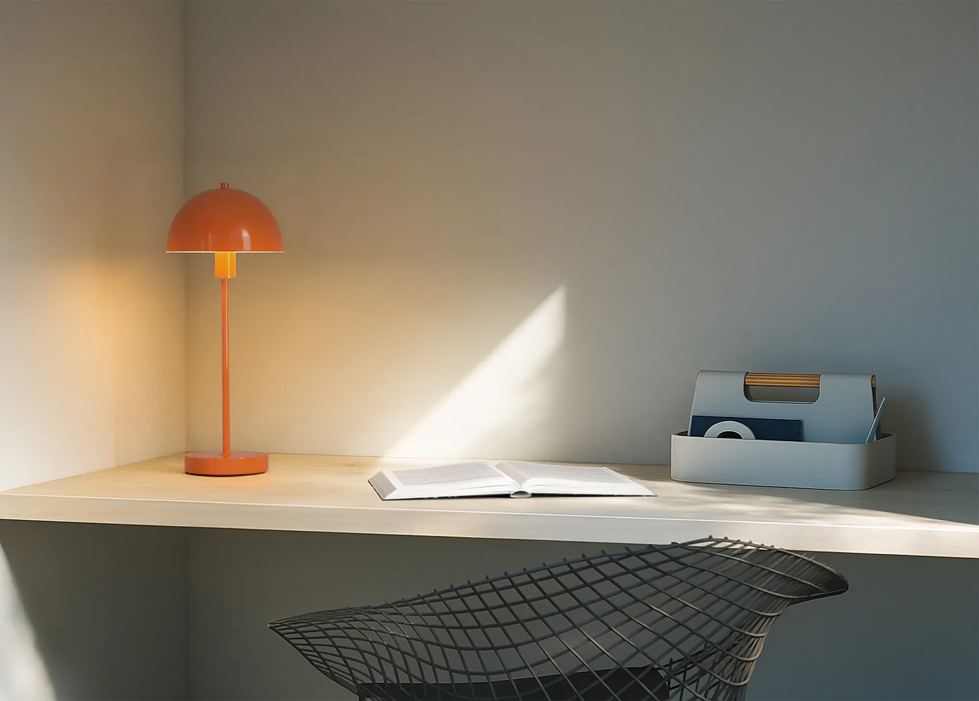 Vienda επιτραπέζιο φωτιστικό Ø 50 cm, Mandarin Herstal