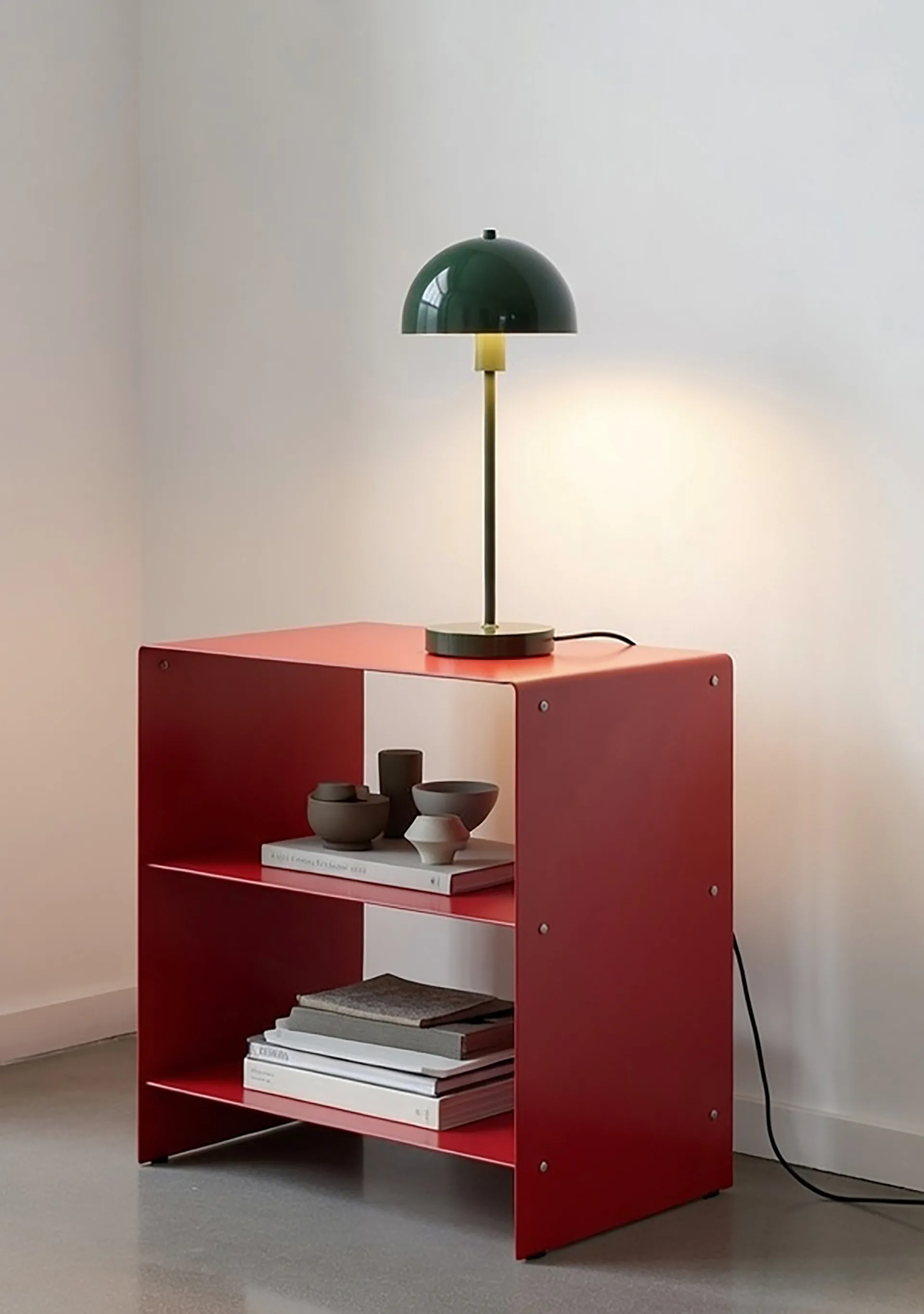 Vienda επιτραπέζιο φωτιστικό Ø 50 cm, Oak leaf green Herstal