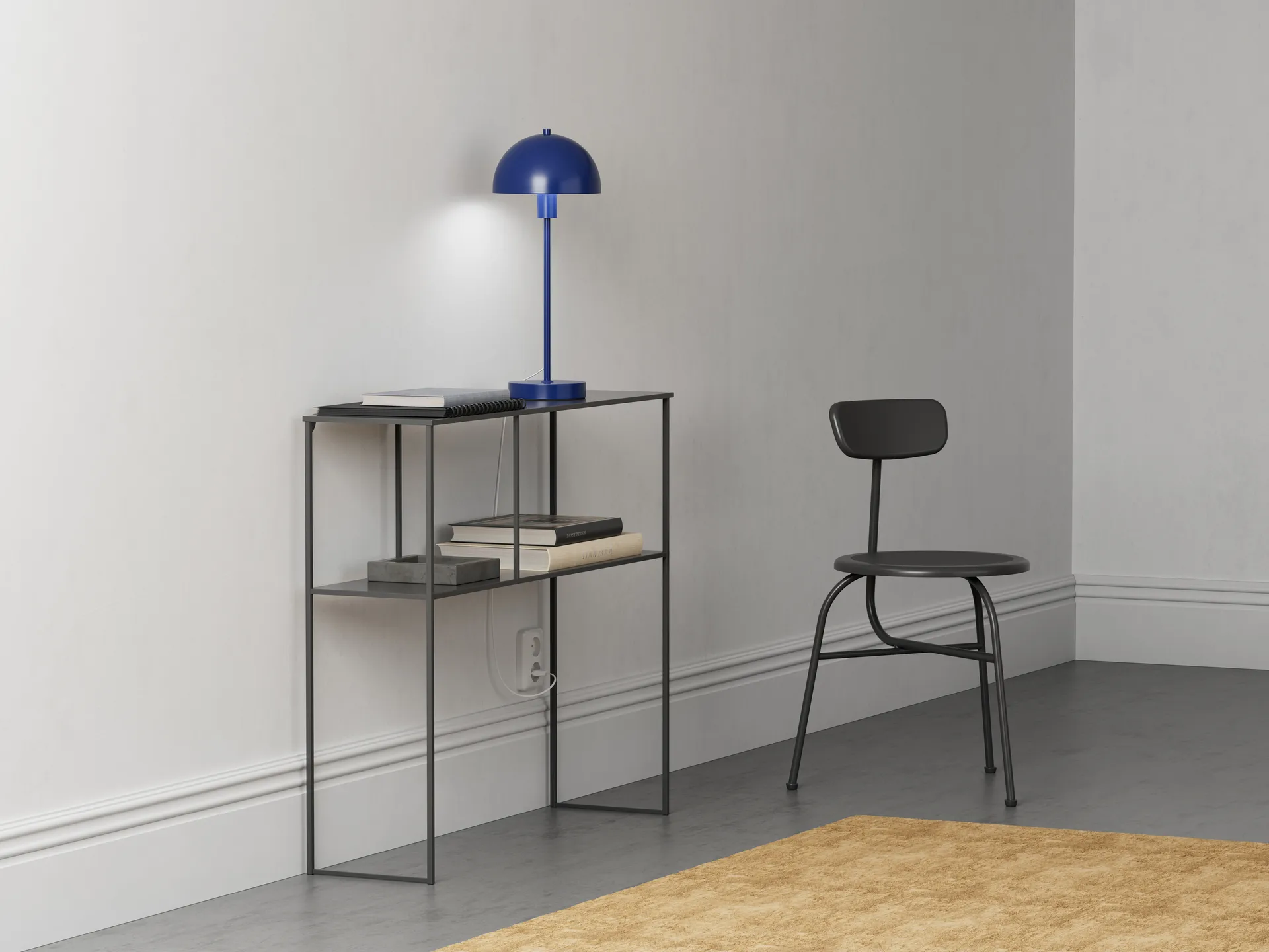 Vienda επιτραπέζιο φωτιστικό Ø 50 cm, Royal blue Herstal