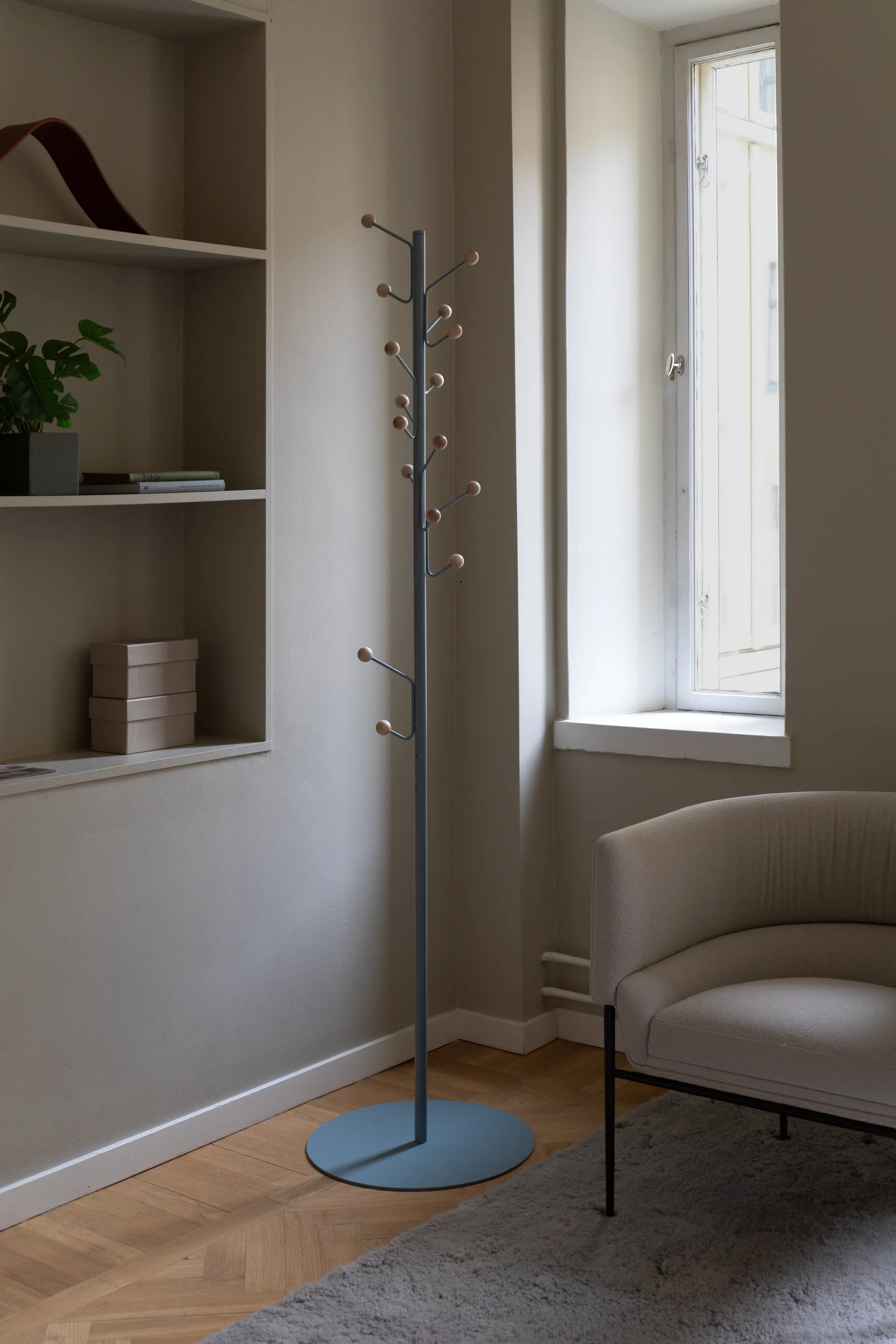 Vienda επιτραπέζιο φωτιστικό Ø 50 cm, Γυαλιστερό μαύρο Herstal