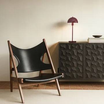 Vienda επιτραπέζιο φωτιστικό Ø 50 cm - Βαλεντινί κόκκινο   - Herstal