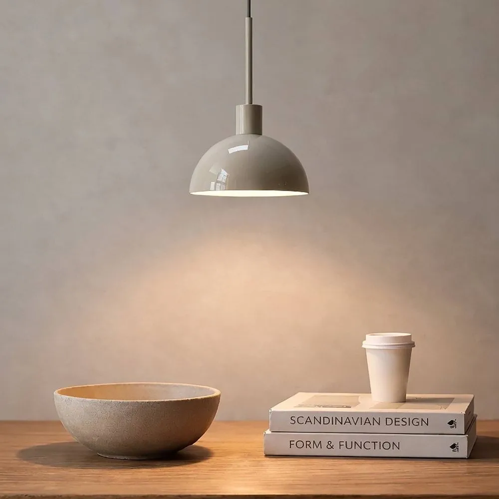 Vienda κρεμαστό φωτιστικό, Putty grey Herstal