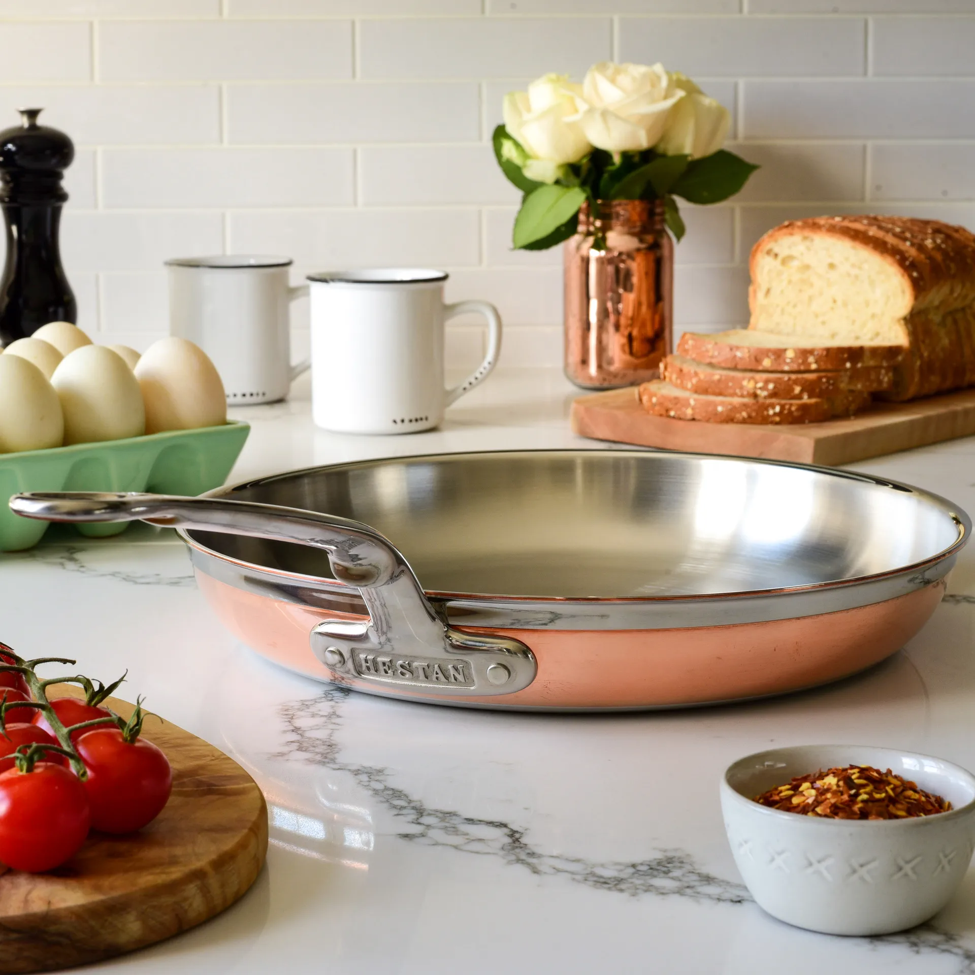 Hestan Copperbond τηγάνι, Ø32 εκ. Hestan
