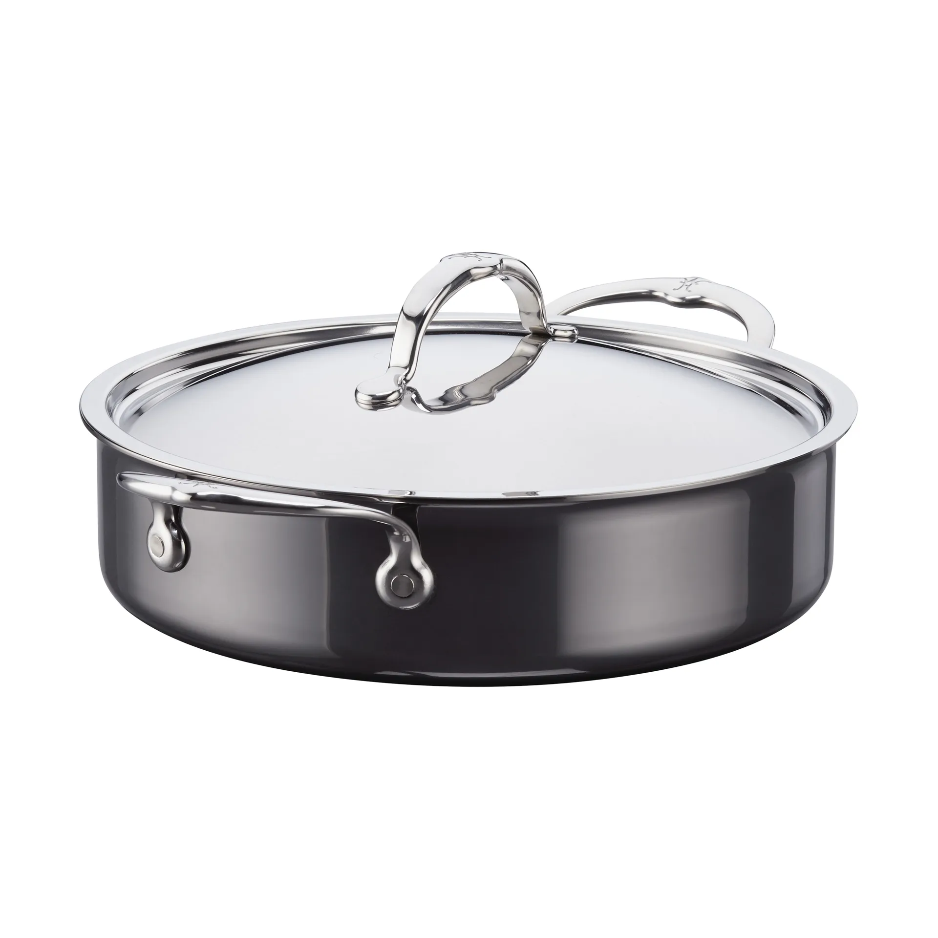 Hestan Nanobond sauteuse με καπάκι 26 εκ., Ανοξείδωτο ατσάλι Hestan
