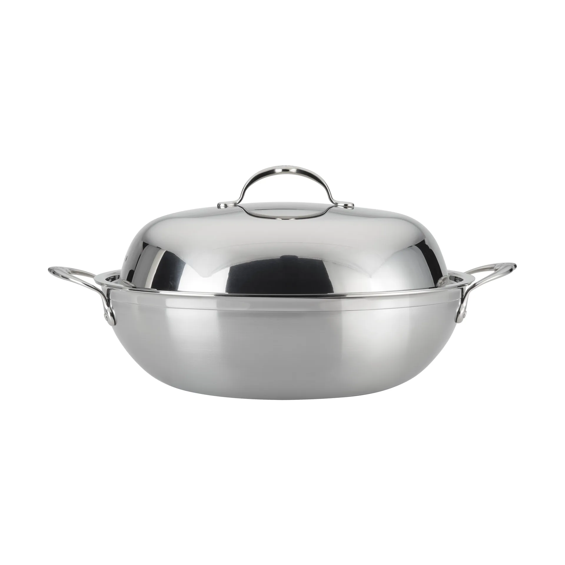 Hestan Probond wok με καπάκι 36 εκ.., Ανοξείδωτο ατσάλι Hestan