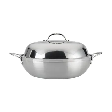 Hestan Probond wok με καπάκι 36 εκ.. - Ανοξείδωτο ατσάλι - Hestan