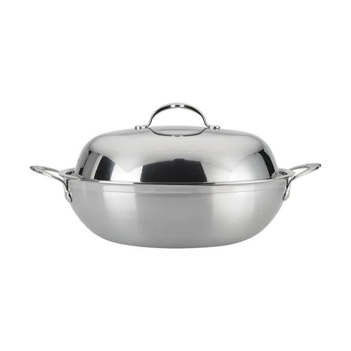 Hestan Probond wok με καπάκι 36 εκ.. - Ανοξείδωτο ατσάλι - Hestan
