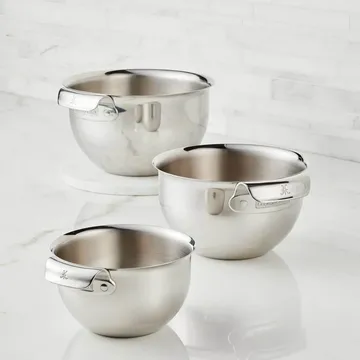 Hestan Provisions σετ κατσαρολών - Ανοξείδωτος χάλυβας, 3 τεμάχια - Hestan