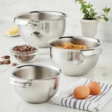 Hestan Provisions σετ κατσαρολών - Ανοξείδωτος χάλυβας, 3 τεμάχια - Hestan