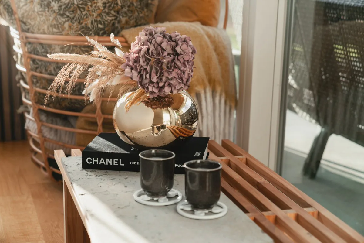 Amico βάζο Ø20 cm, Μασίφ ορείχαλκος Hilke Collection