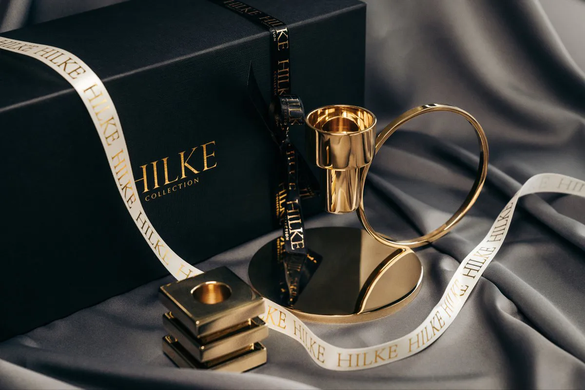 Cara κηροπήγιο, Μασίφ ορείχαλκος Hilke Collection