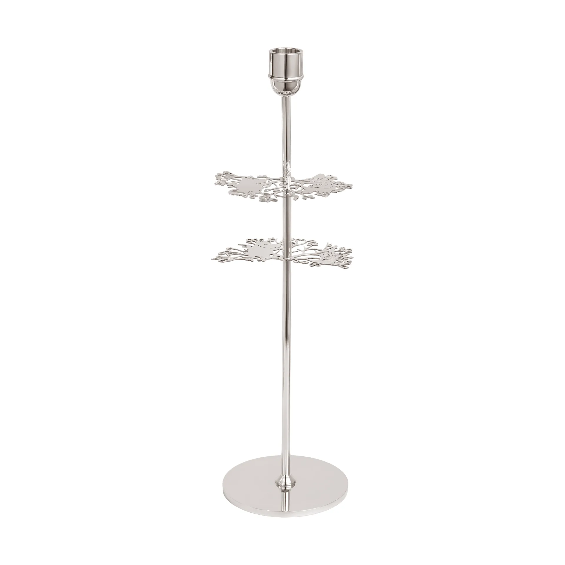 Hilke X Mumin No.2 κηροπήγιο, Επινικελωμένος ορείχαλκος Hilke Collection