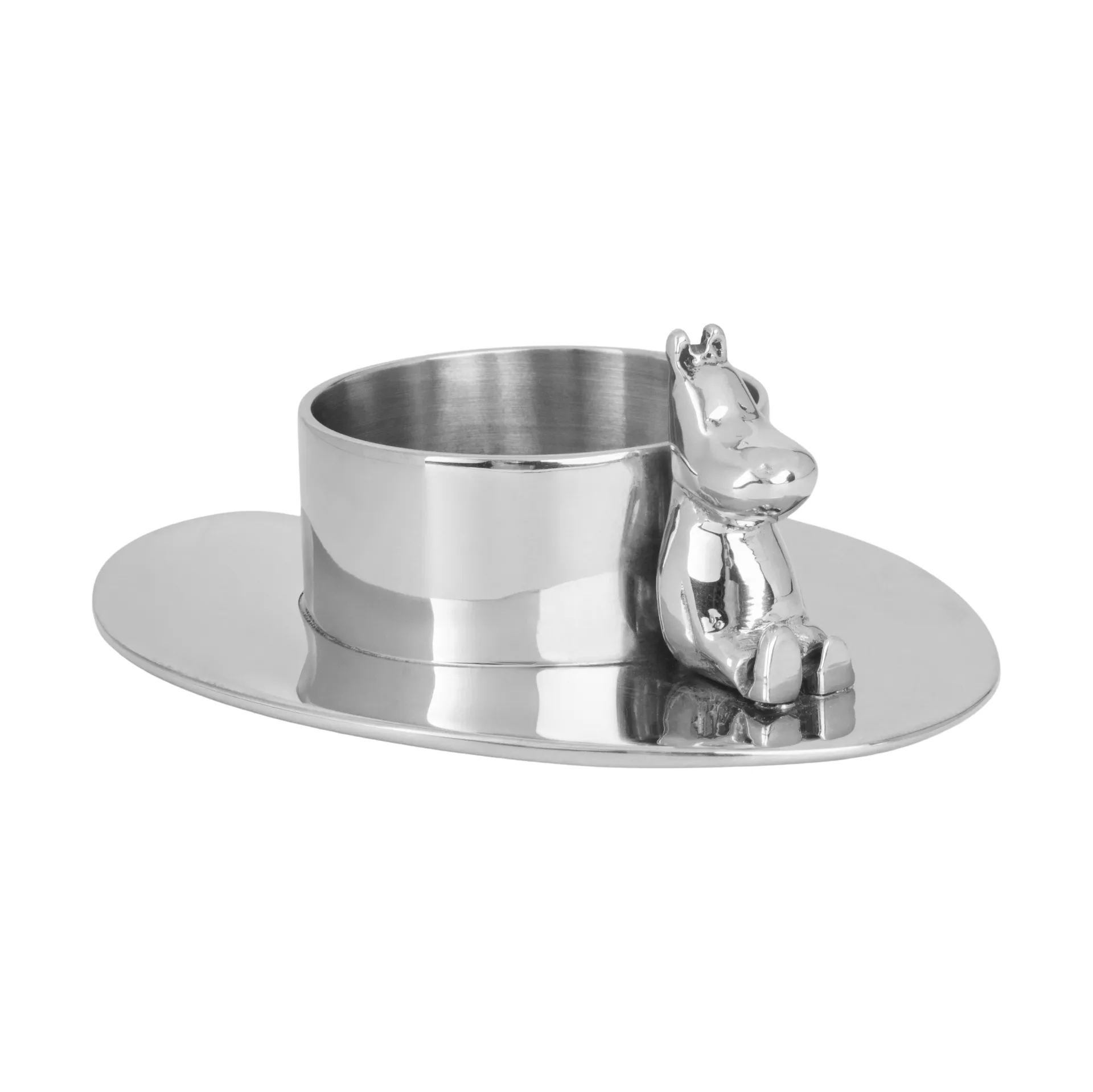 Hilke X Mumin No.3 κηροπήγιο, Επιχρωμιωμένος ορείχαλκος Hilke Collection