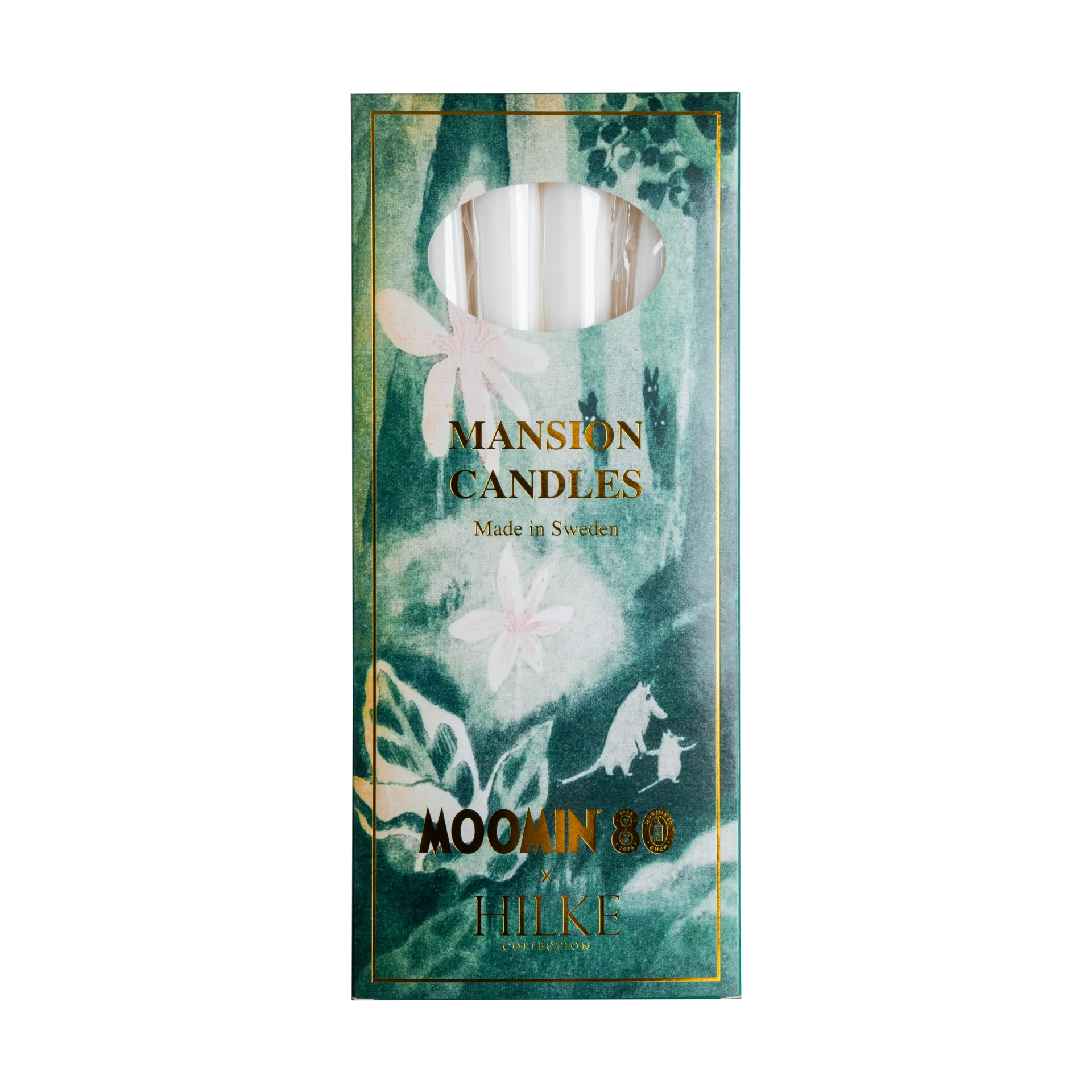 Κεριά Mansion 30 cm 6-pack, Μούμιν Hilke Collection
