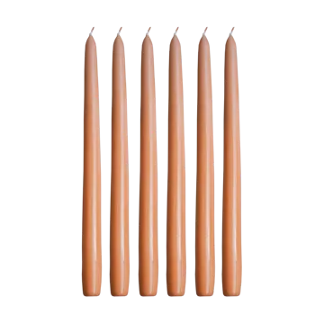Κεριά Mansion 30 cm 6-pack - Βερίκοκο - Hilke Collection
