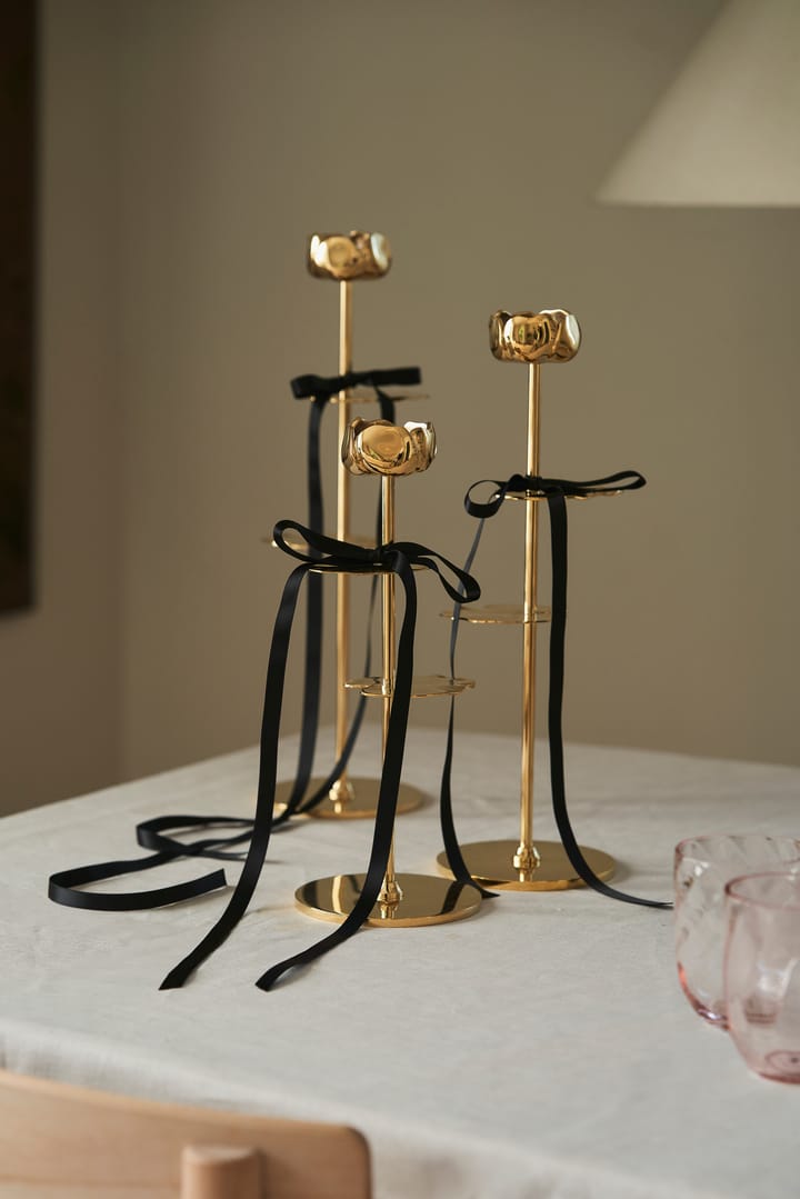 Κηροπήγιο Ninfea Alta 40 cm, Ορείχαλκος Hilke Collection