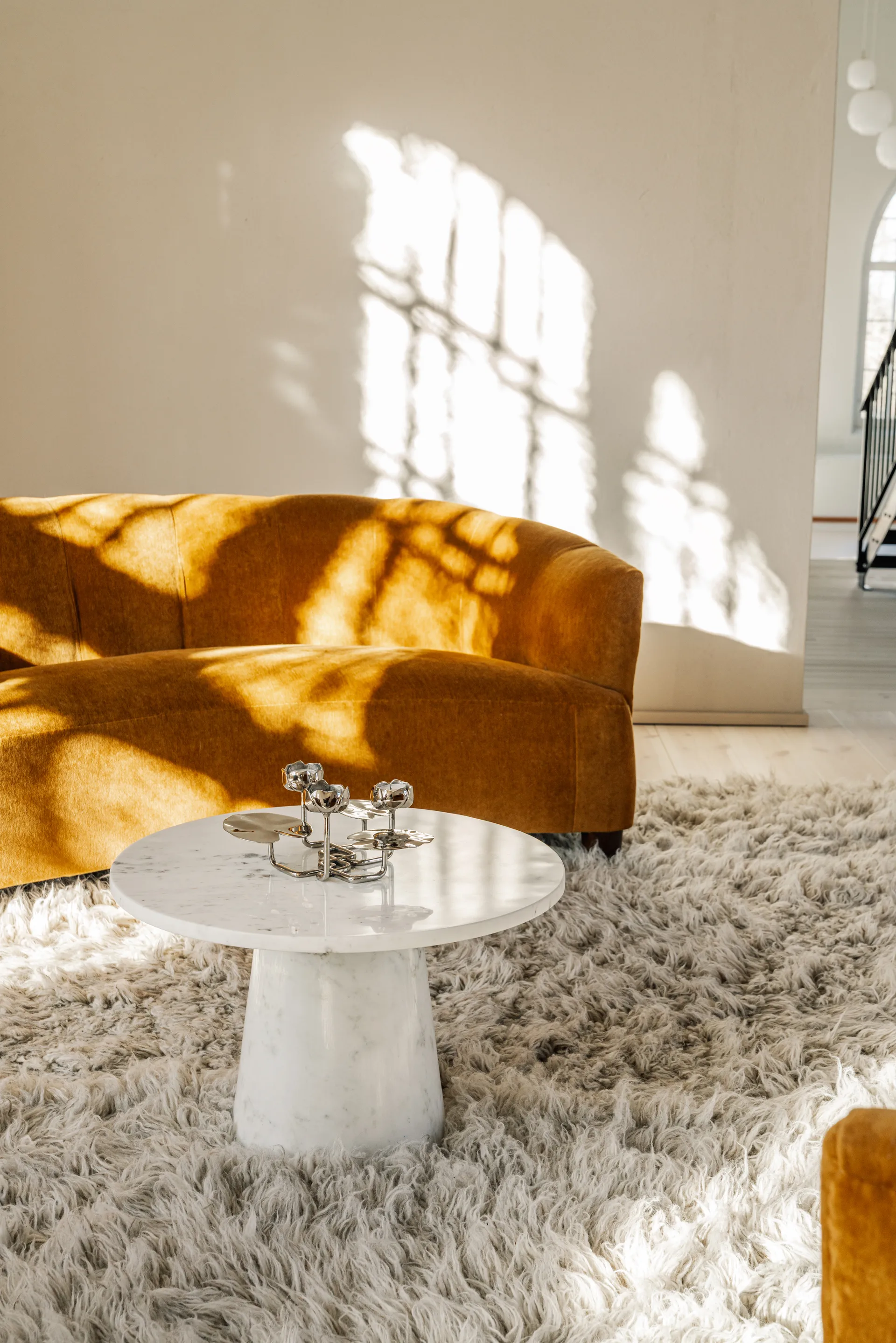 Κηροπήγιο Ninfea grande, Επιχρωμιωμένος ορείχαλκος Hilke Collection