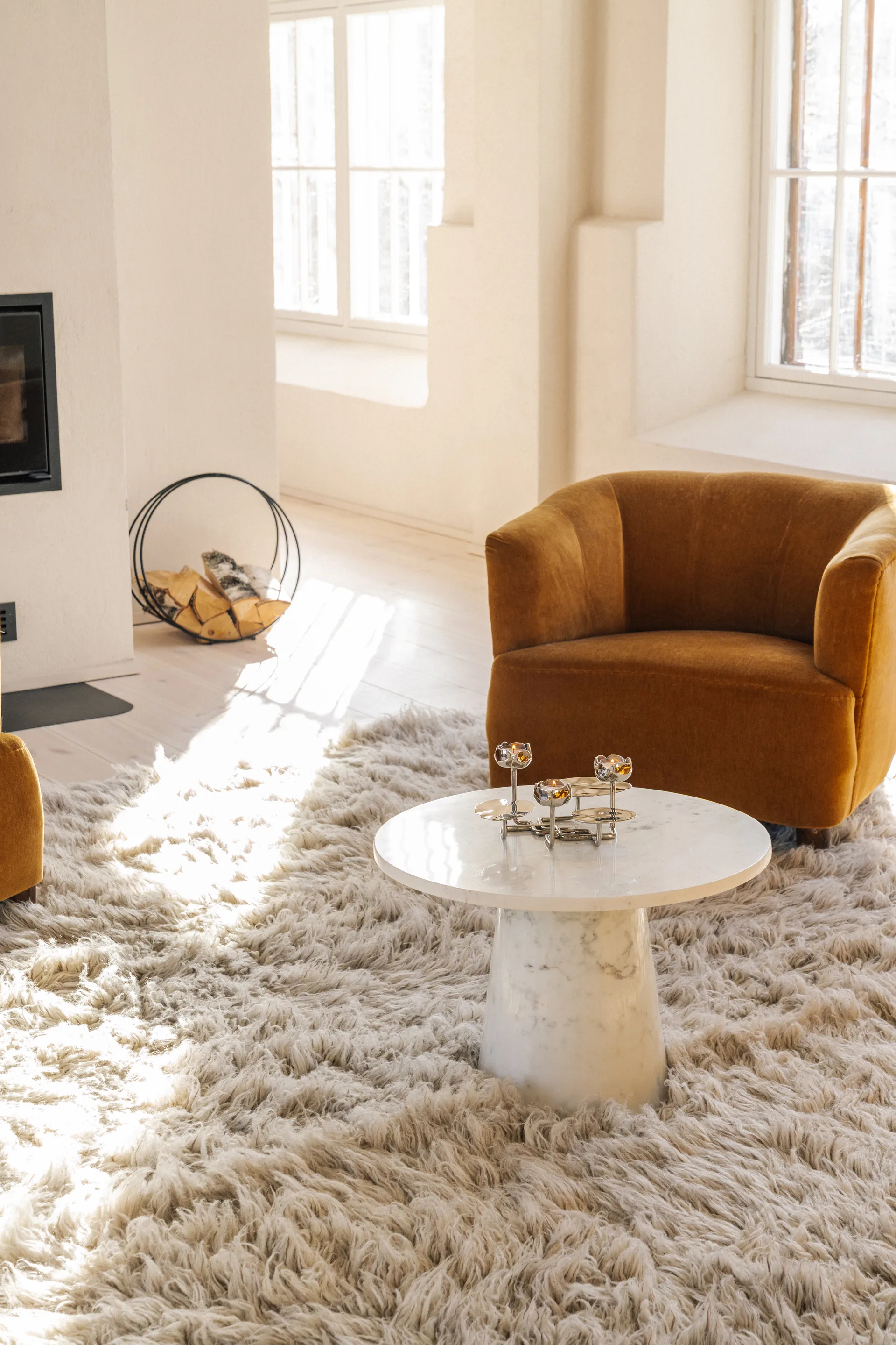 Κηροπήγιο Ninfea grande, Επιχρωμιωμένος ορείχαλκος Hilke Collection