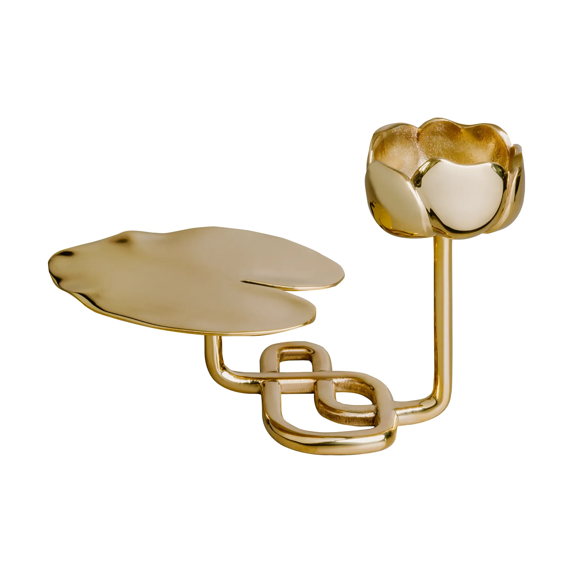 Κηροπήγιο Ninfea No.1, Ορείχαλκος Hilke Collection