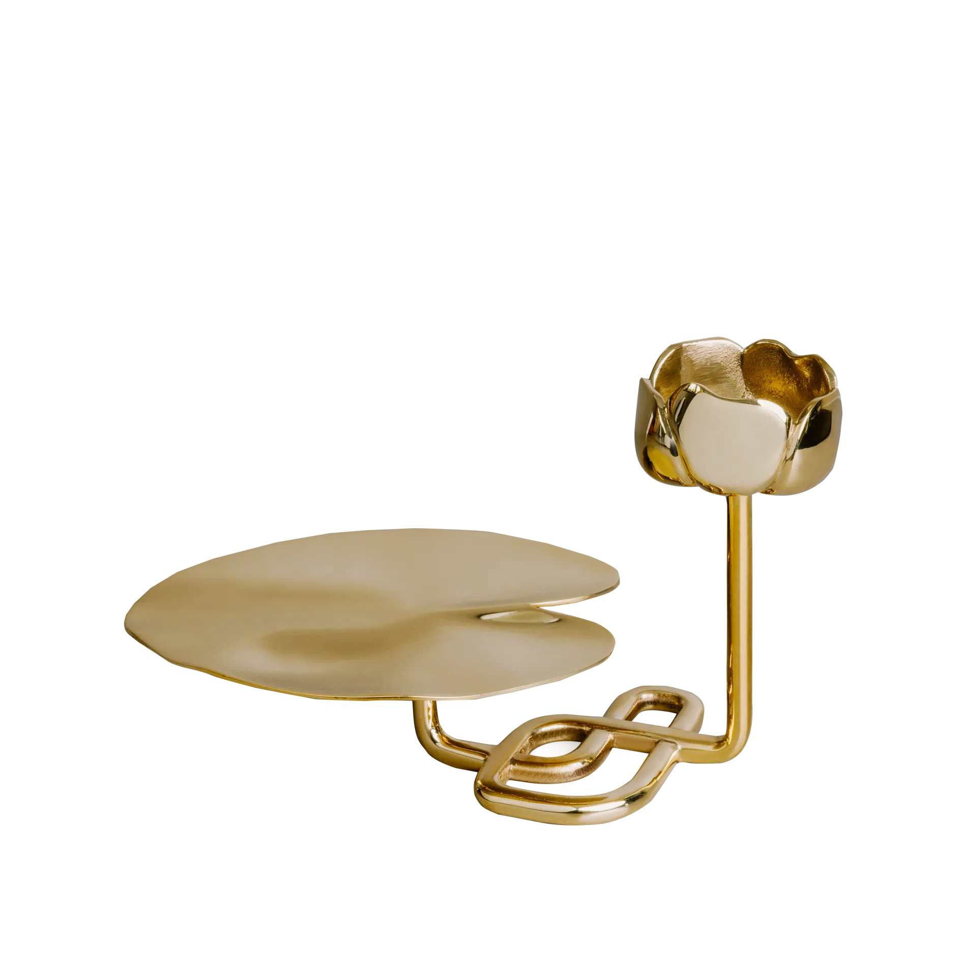 Κηροπήγιο Ninfea No.2, Ορείχαλκος Hilke Collection