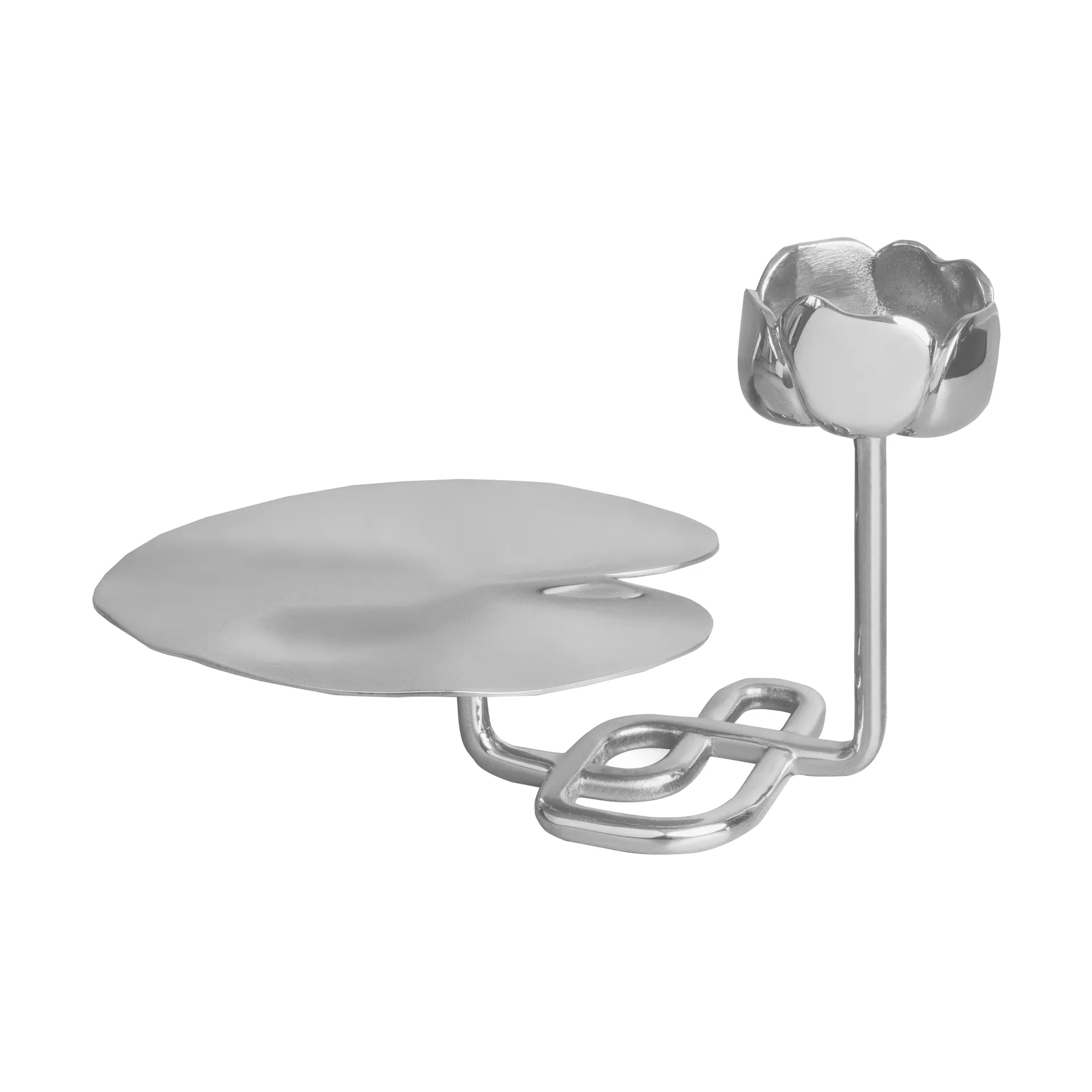 Κηροπήγιο Ninfea No.2, Επιχρωμιωμένος ορείχαλκος Hilke Collection