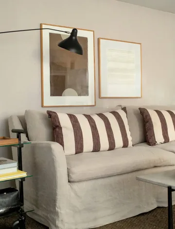 Aberdeen μαξιλαροθήκη - Burgundy, 50x90 εκ. - Himla