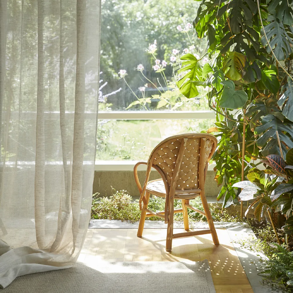 Κουρτίνα, Dalsland, Περλέ, πιέτες στην πάνω λωρίδα και κανάλι Himla