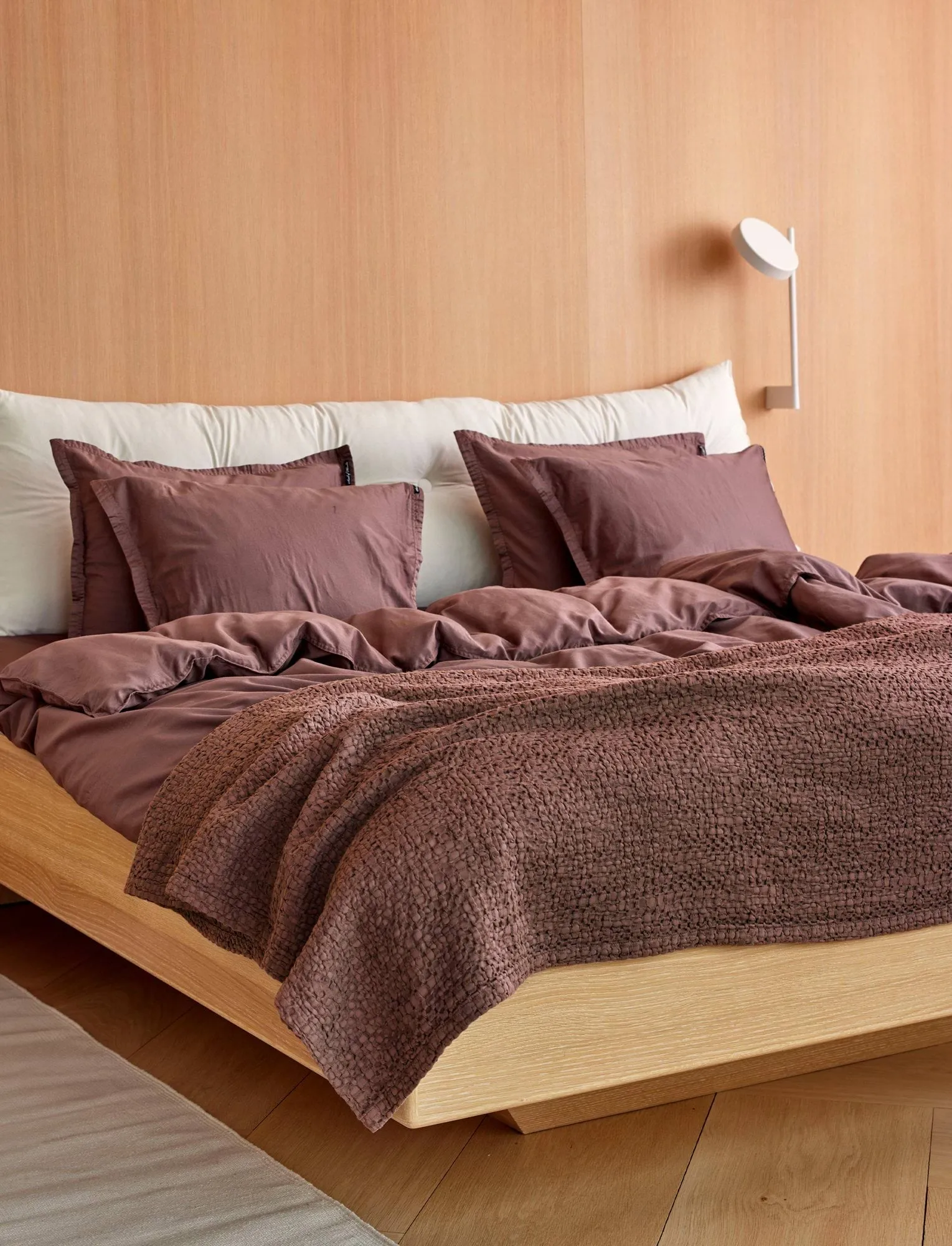 Dani κλινοσκέπασμα 160x260 cm, Prune (μωβ) Himla
