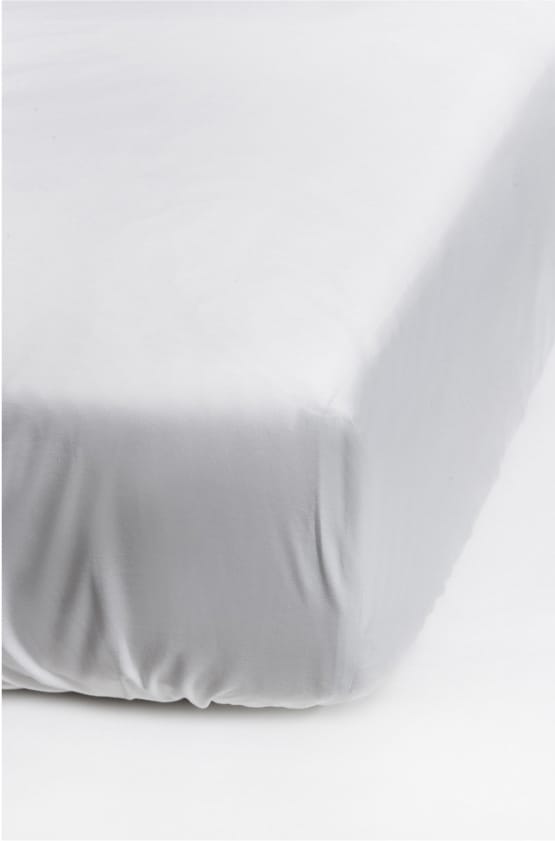 Dreamtime fitted σεντόνι λευκό - 90x200 cm - Himla