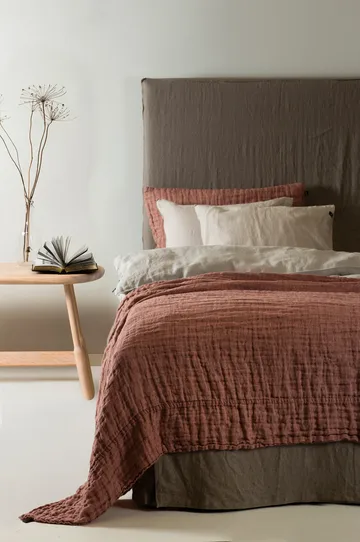 Hannelin κλινοσκέπασμα rust 'n rose (καφέ) - 160x260 - Himla