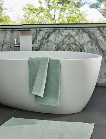 Lina πετσέτα - Aqua, 30x50 cm - Himla