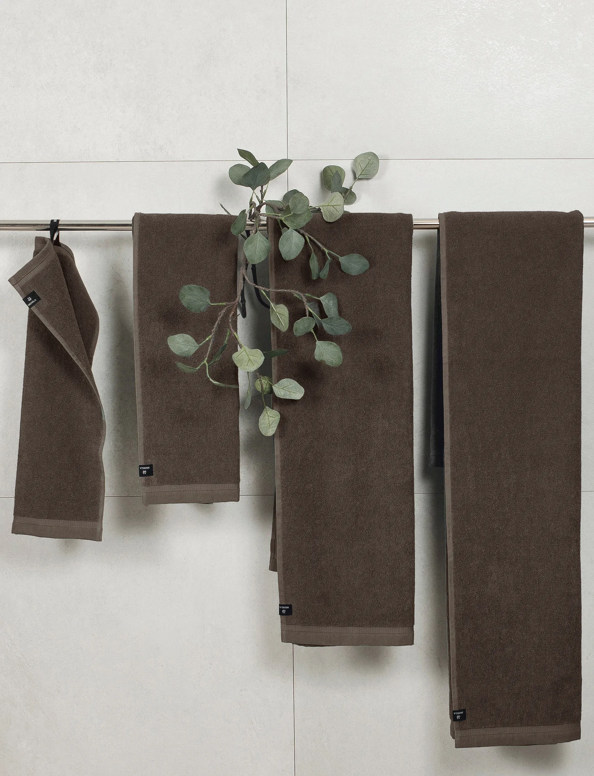 Πετσέτα Lina chocolat, 30x50 εκ. Himla