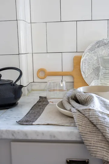 Πετσέτα κουζίνας, Linus, 50x70 εκ, συσκευασία 2 τεμαχίων - Κολ-φυσικό - Himla