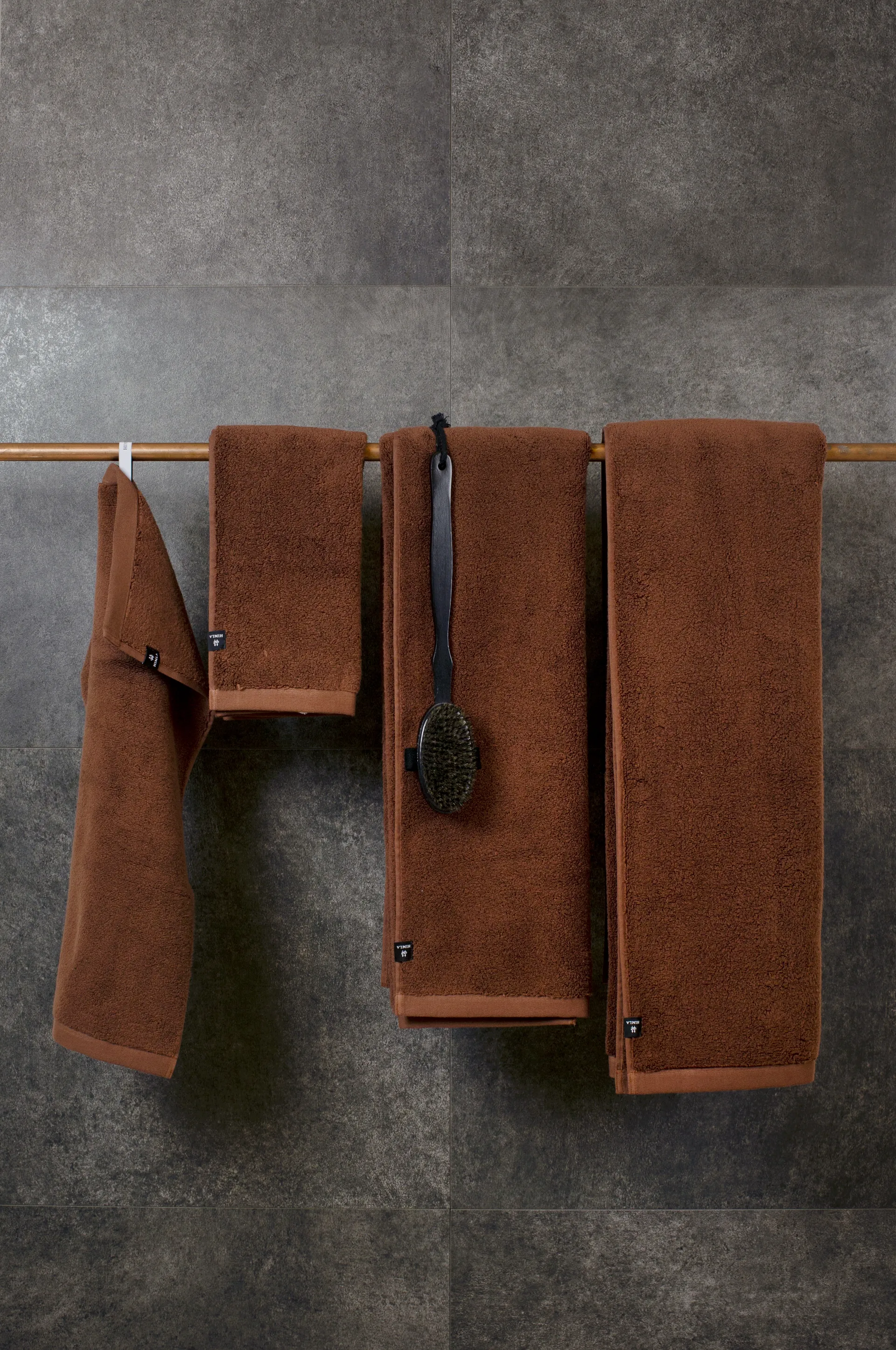 Maxime βιολογική πετσέτα rustique, 100x150 cm Himla