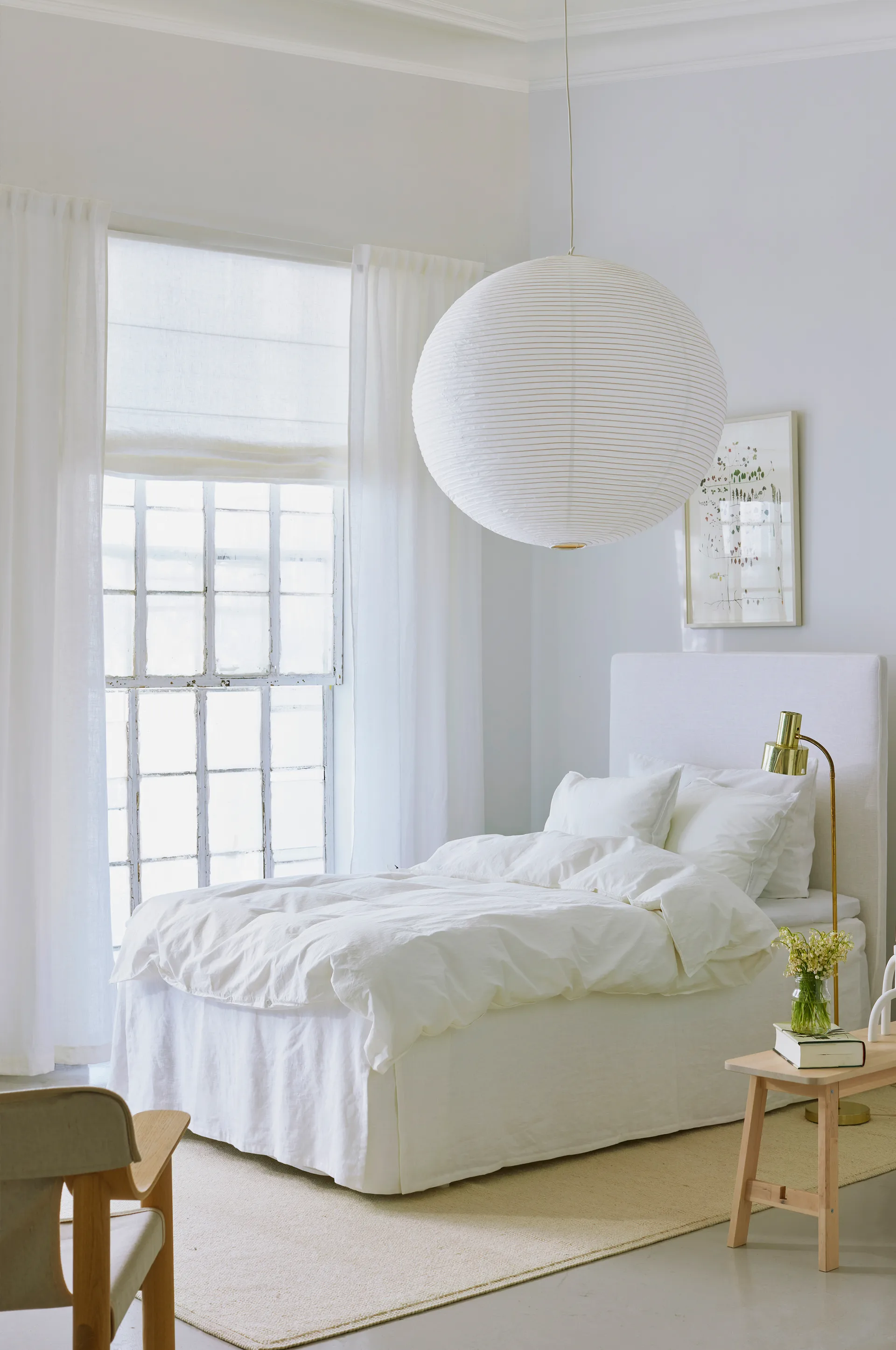 Miramar Roman ρολό 160x180 cm, Λευκό Himla