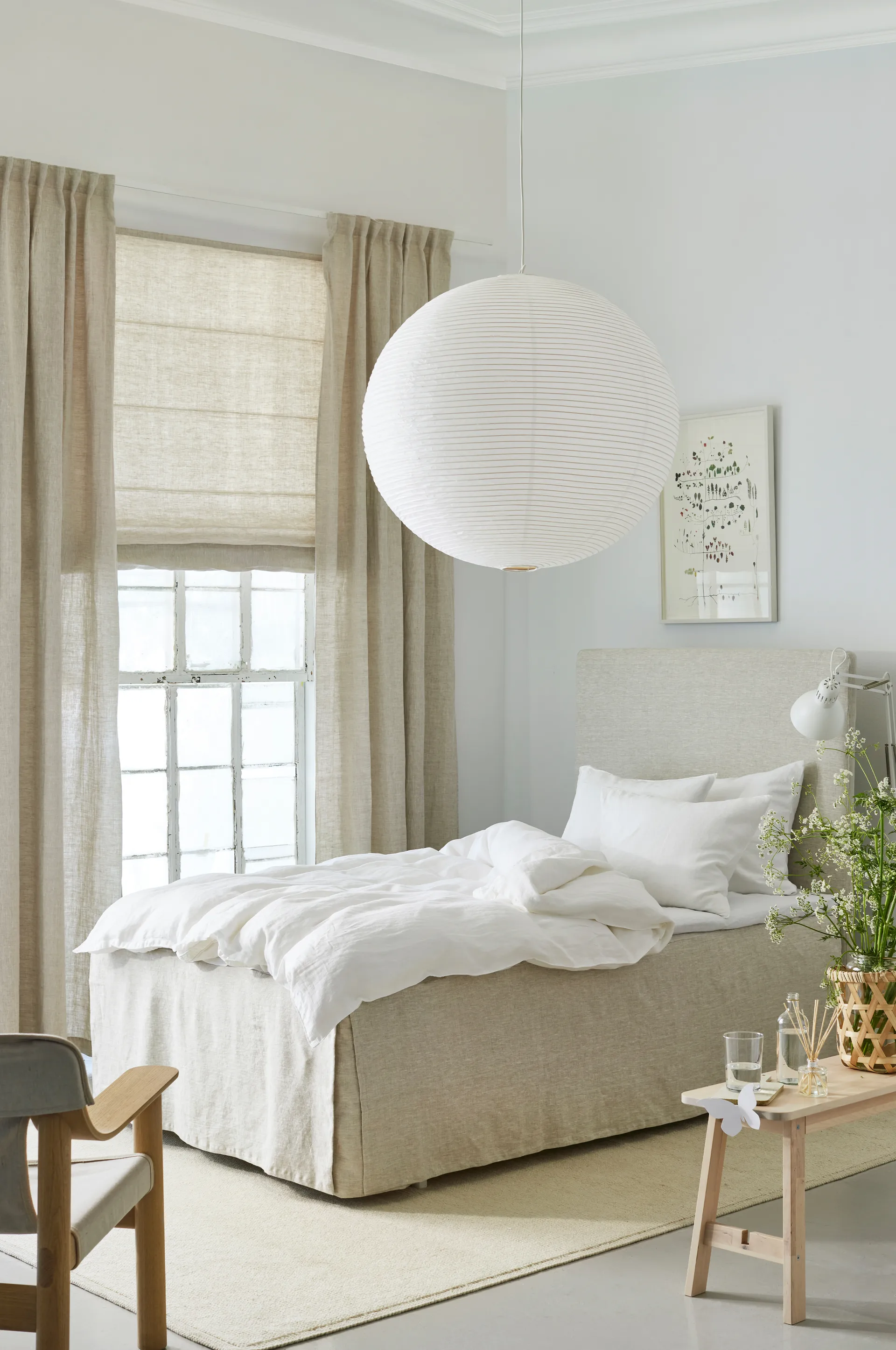 Miramar Roman ρολό 160x180 cm, Πλιγούρι βρώμης Himla