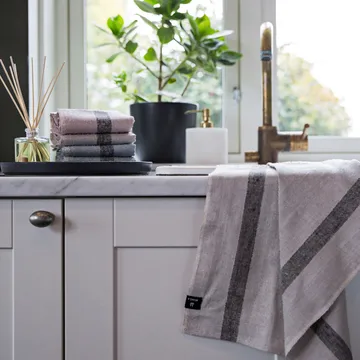 Nelly πετσέτα κουζίνας 50x70 cm 2 τεμαχίων - Σταχτί - Himla