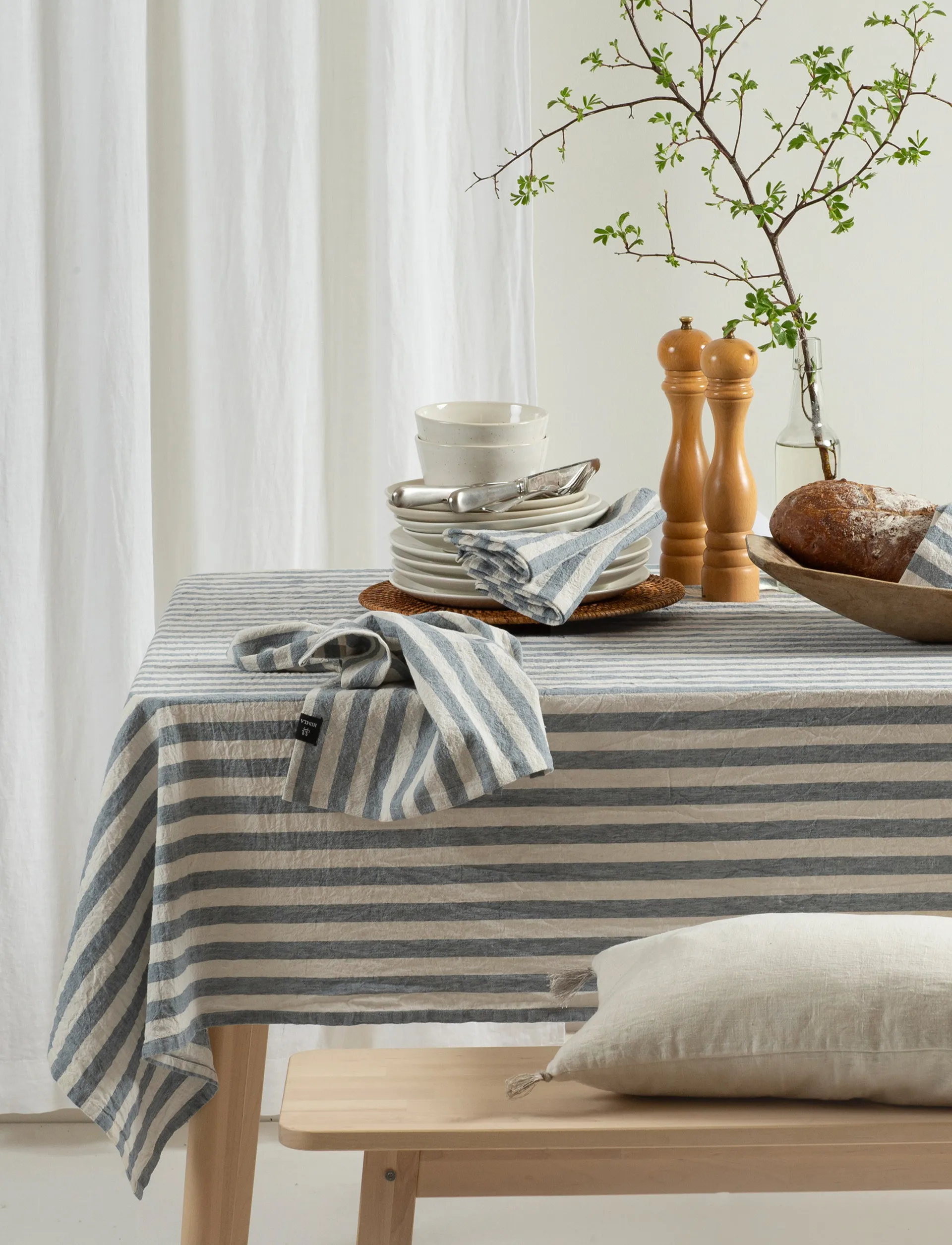 Riviera υφασμάτινη πετσέτα 45x45 cm 4-pack, Azur Himla