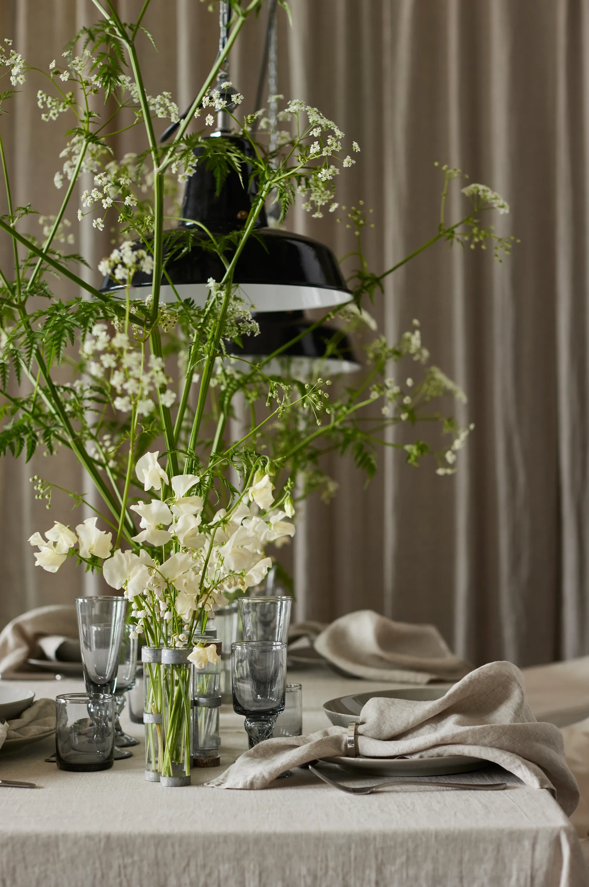 Sunshine τραπεζομάντιλο 145x250 cm, Πλιγούρι βρώμης (Φυσικό) Himla