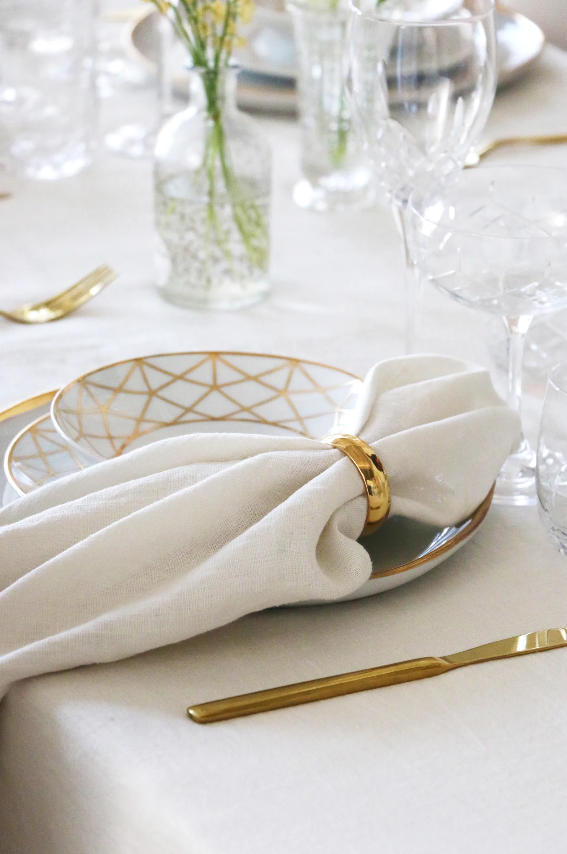 Sunshine πετσέτα Συσκευασία 4 τεμαχίων, Fog (beige) Himla