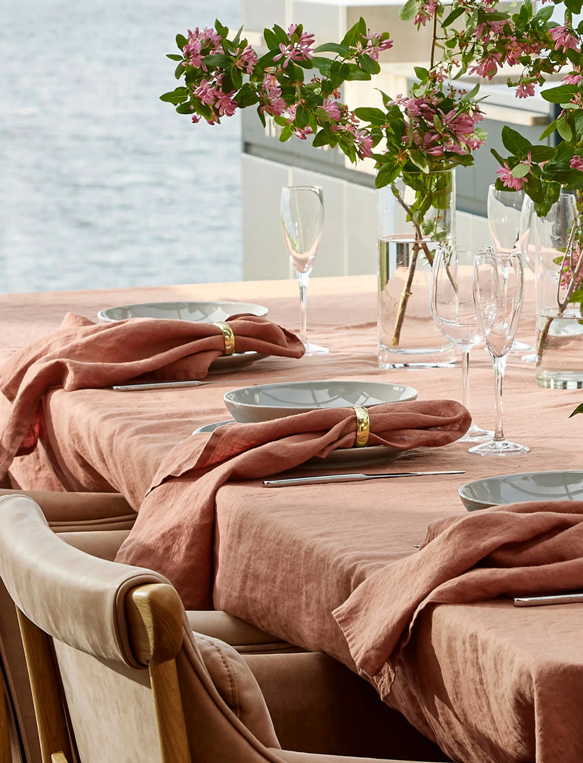 Sunshine πετσέτα Συσκευασία 4 τεμαχίων, Grounded, 45x45 cm Himla