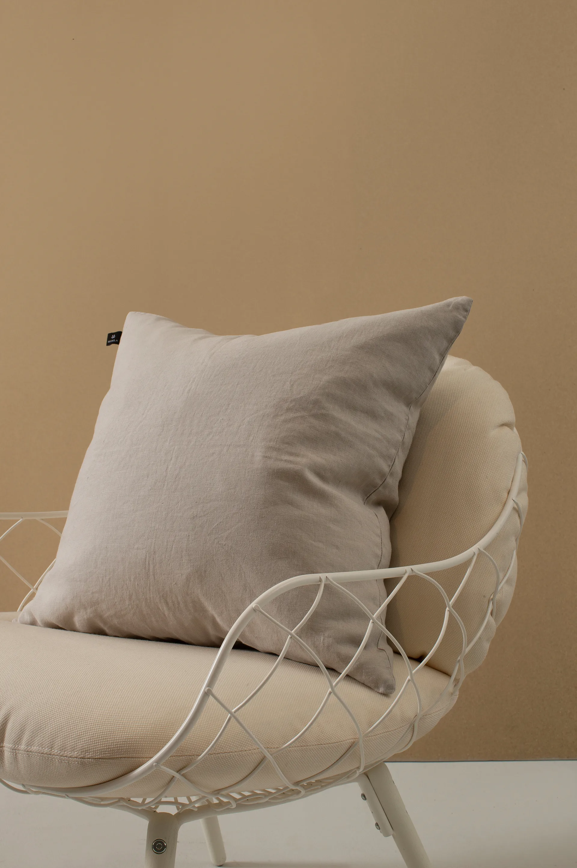 Sunshine μαξιλαροθήκη 50x50 εκ., Σταχτί (γκρι) Himla