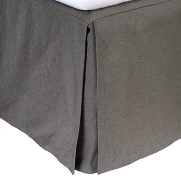 Weoaknight κάλυμμα κρεβατιού 90x220x42 cm - Κάρβουνο - Himla