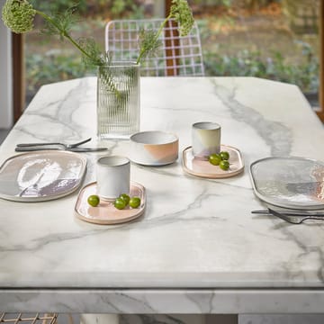 Gallery κεραμικό οβάλ μικρό πιάτο - Ουδέτερο - HKliving