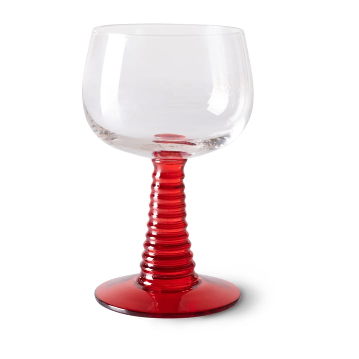 Swirl ποτήρι κρασιού -ψηλό - Κόκκινο - HKliving