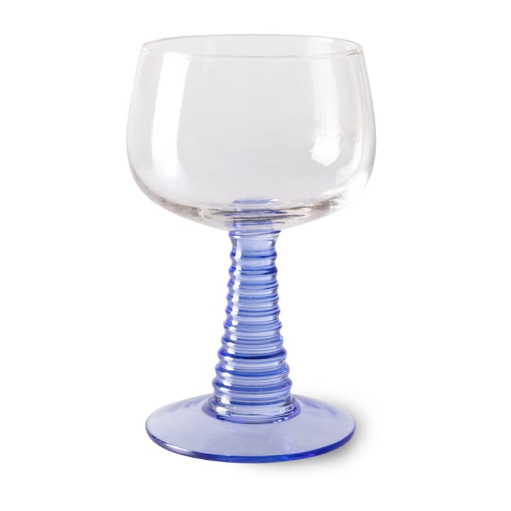Swirl ποτήρι κρασιού -ψηλό - Μπλε - HKliving