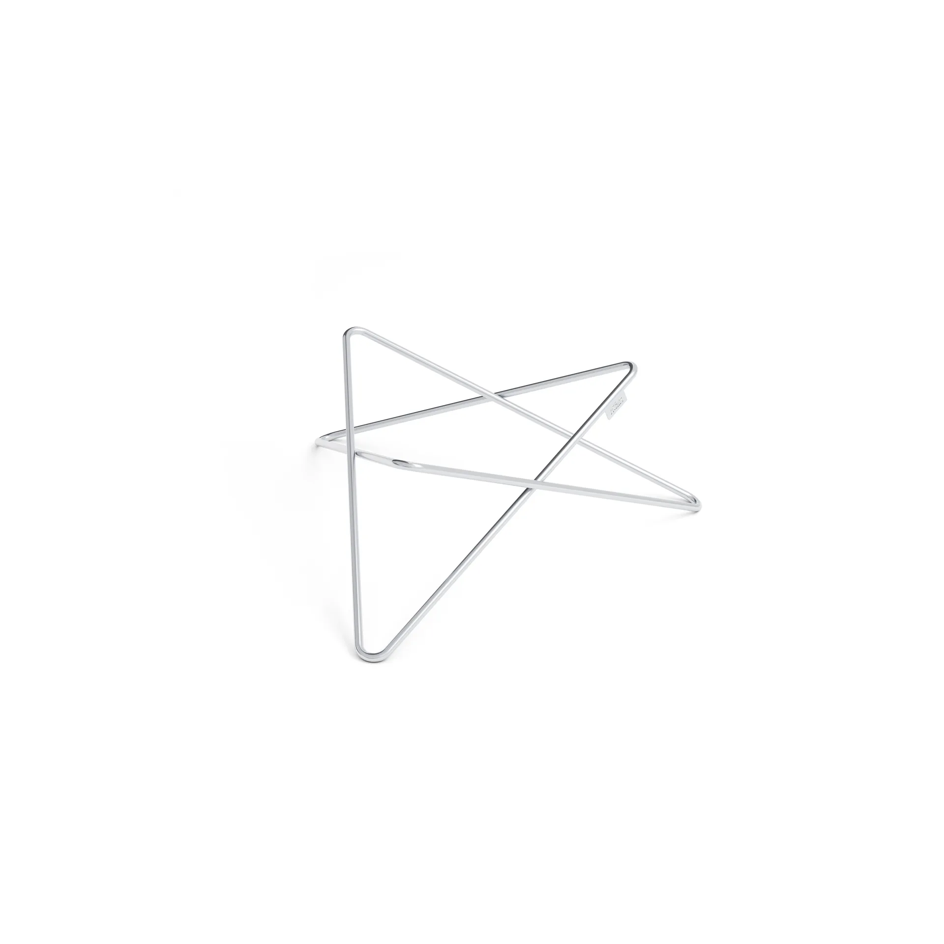 BOWL 57 βάση αστέρα  , Ασήμι Höfats