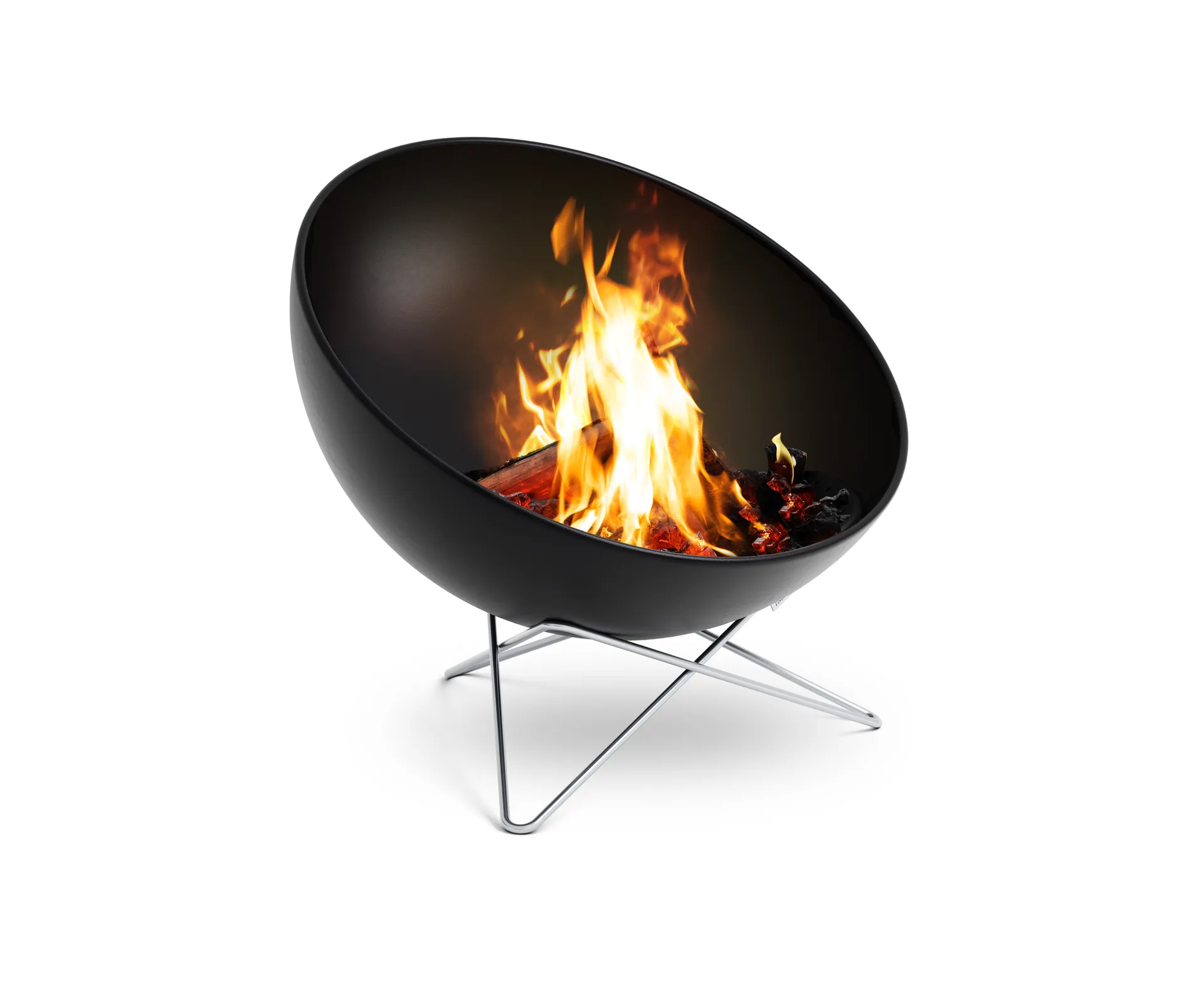 BOWL 57 βάση αστέρα  , Ασήμι Höfats