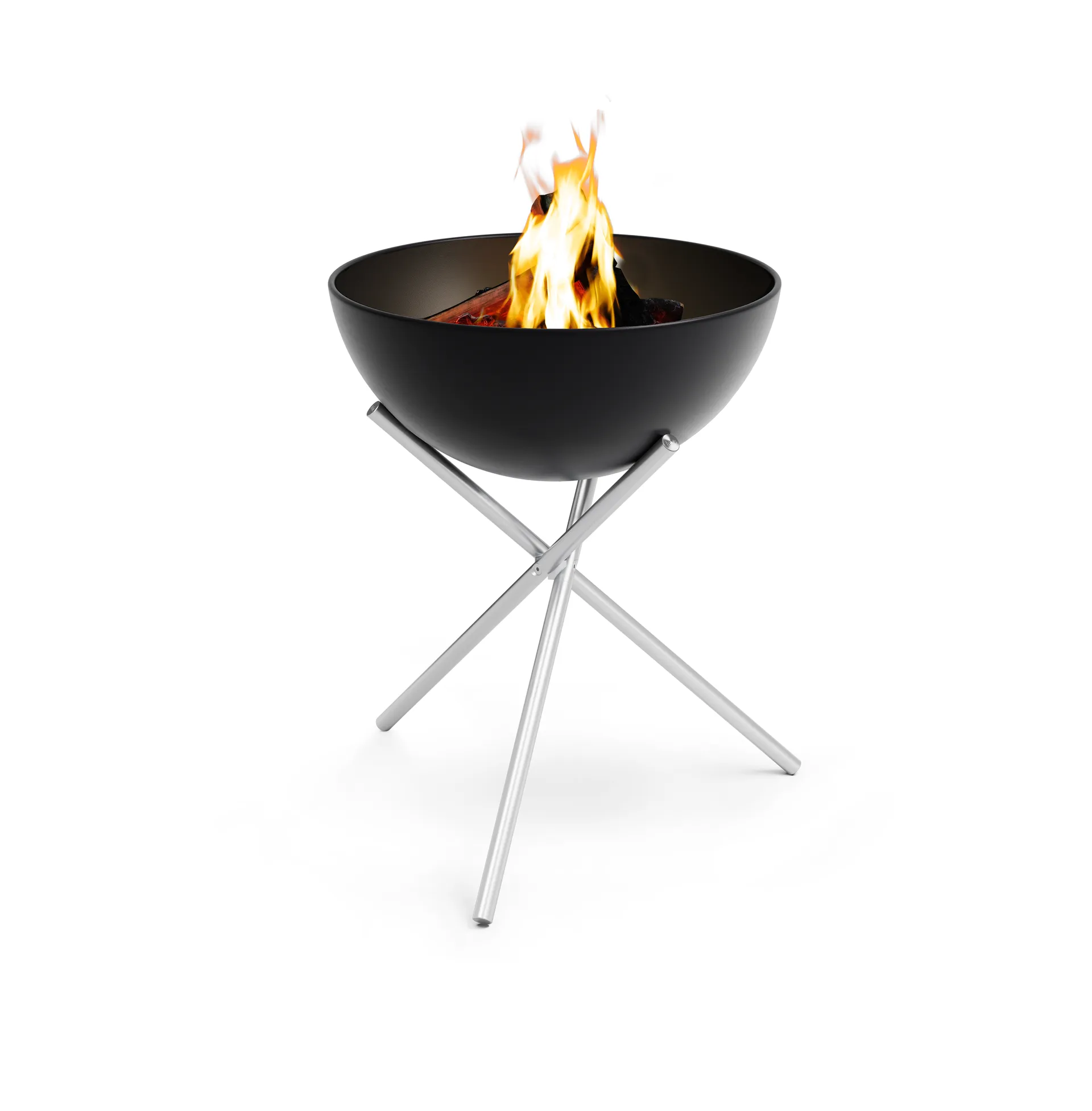 BOWL 57 τρίποδη βάση  , Ασήμι Höfats